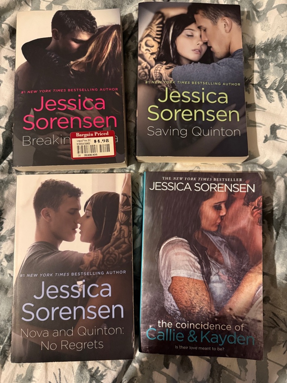 Jessica Sorensen Paperback Romance